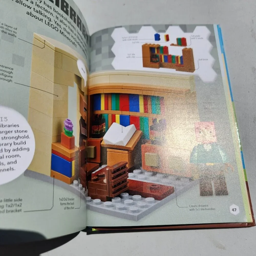 Lego Minecraft Ideas Book Hardcover Builds 9780744099157 ISBN-10 ‏ : ‎ 074409915